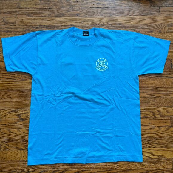 Vintage Fruit of the Loom Best T-shirt XL Richmond Girls Softball Championship - Picture 2 of 5